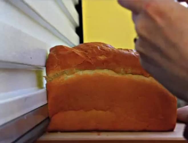 aideen berry bread slicing still from video