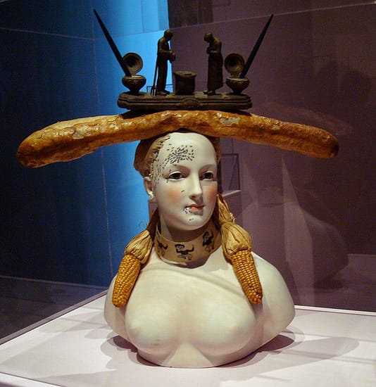Salvador Dali's Retrospective Bust of a Woman